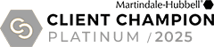 Martindale-Hubbell Client Champion Platinum 2025