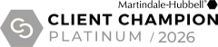 Martindale-Hubbell Client Champion Platinum 2026
